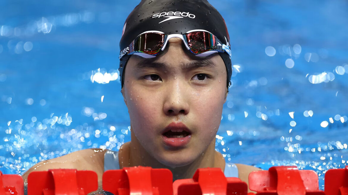 China’s Yu Zidi Makes History: The Youngest Swimming Star